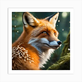 Red Fox 10 Art Print