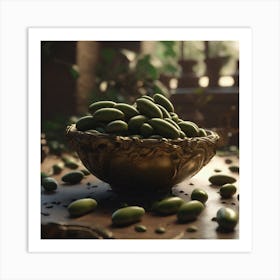 Olives In A Bowl 1 Art Print