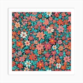 Floral Pattern Art Print