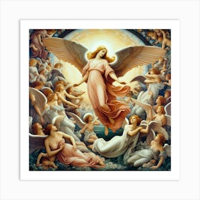 Angel Of The Lord 2 Art Print