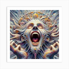 Psychedelic Art 23 Art Print