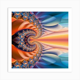 Fractal Art 4 Art Print