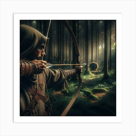 The Archer Art Print