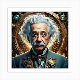 Albert Einstein Art Print