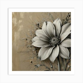 Dahlia 20 Art Print