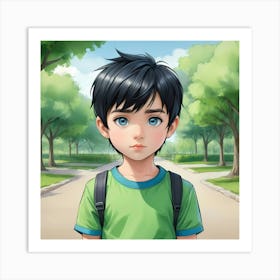 School Days Art Print