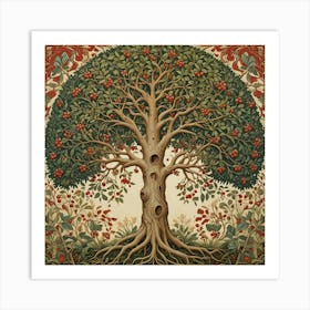 William Morris Floral Pattern Floral Reverie (2) Art Print