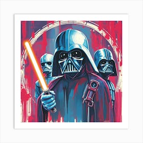 Darth Vader 10 Art Print