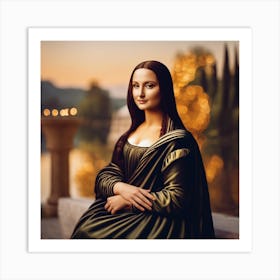 Mona Lisa de Magnifico II Art Print
