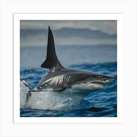 Hammerhead Shark 1 Art Print