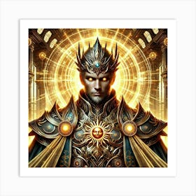 Emperor Solarrus Converted Art Print