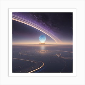 Saturn Art Print