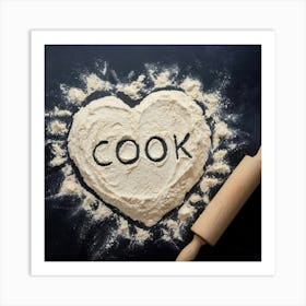 Heart Of Cook Art Print