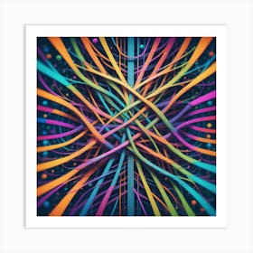 Abstract Fractal Art 8 Art Print