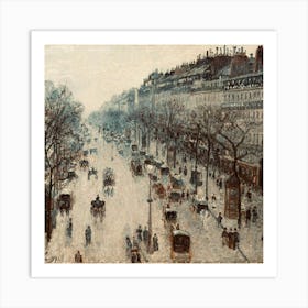 Cities Paris 16 Art Print