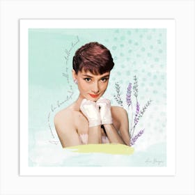 Audrey Hepburn II Art Print