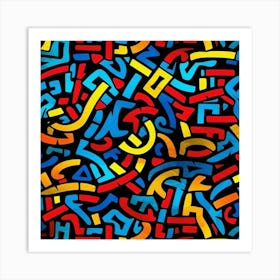 Abstract Pattern 1 Art Print