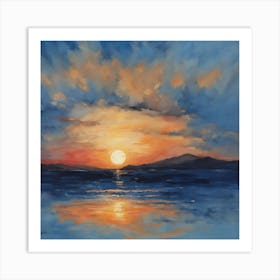 Sunset No.4 Art Print