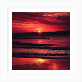 Sunset, Beautiful Sunsets, Beautiful Sunsets, Beautiful Sunsets Art Print