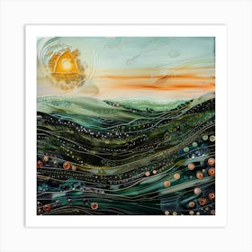 'Sunrise' 2 Art Print