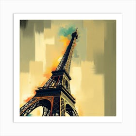 Eiffel Tower 8 Art Print