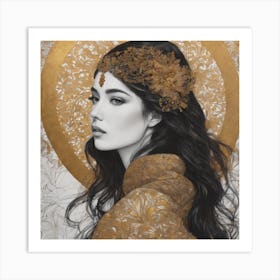 Gold Goddess Art Print