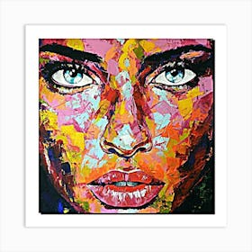 Face plate Art Print