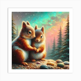 Creative Wild Animal Representation 88 Art Print