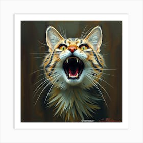 Bengal Cat 2 Art Print