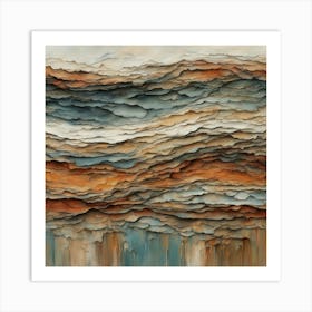 Abstract Seascape Art Print