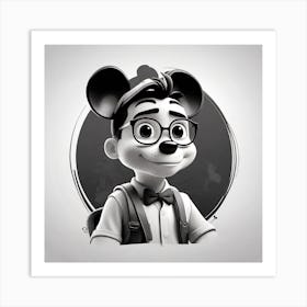 Mickey Mouse 1 Art Print