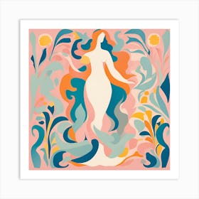 Aphrodite Cutout Art Print