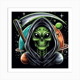 Grim Reaper 7 Art Print