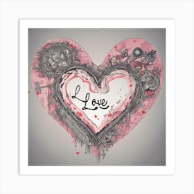 I Love You Art Print