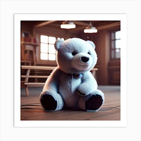 Teddy Bear 4 Art Print