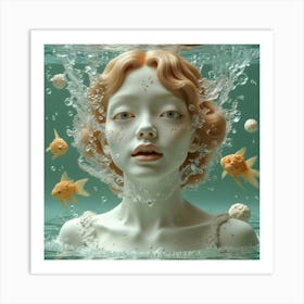 Goldfish Art Print