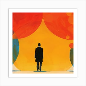 Man In A Suit 1 Art Print