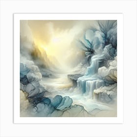 Winter wonderland Art Print