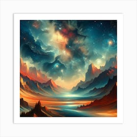 Astral Aura 2 Art Print