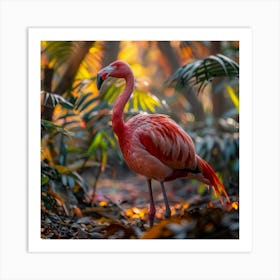 Flamingo 75 Art Print