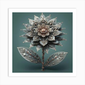 Flower 3d Art Print