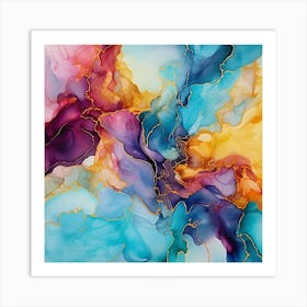 Abstract Painting 140 Art Print