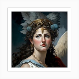 Greek Goddess 10 Art Print