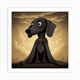 Dachshund Art Print