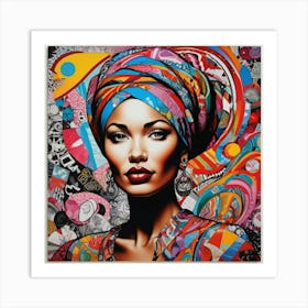 African Woman 19 Art Print