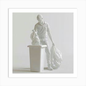 Garbage Man 1 Art Print