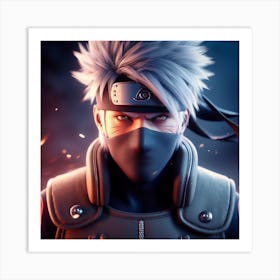 Kakashi Sensei 9 Art Print