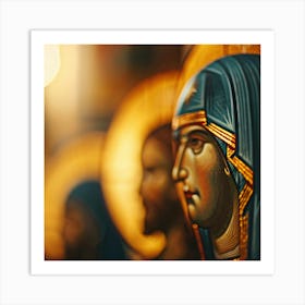 Portrait Of Jesus Art Print