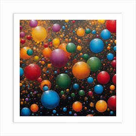 bubblelicious 4 Art Print