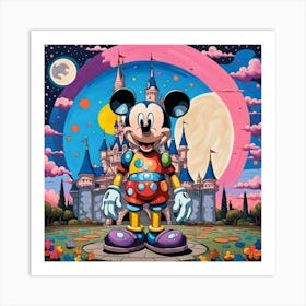 Mickey Mouse 1 Art Print